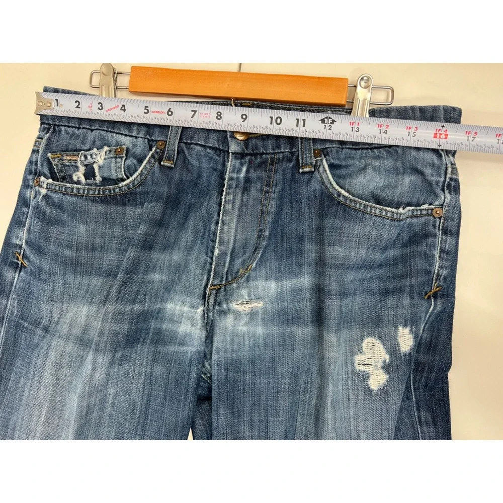 Joe's Jeans Blue‎ The Brixton Distressed Jeans Mens Size 33